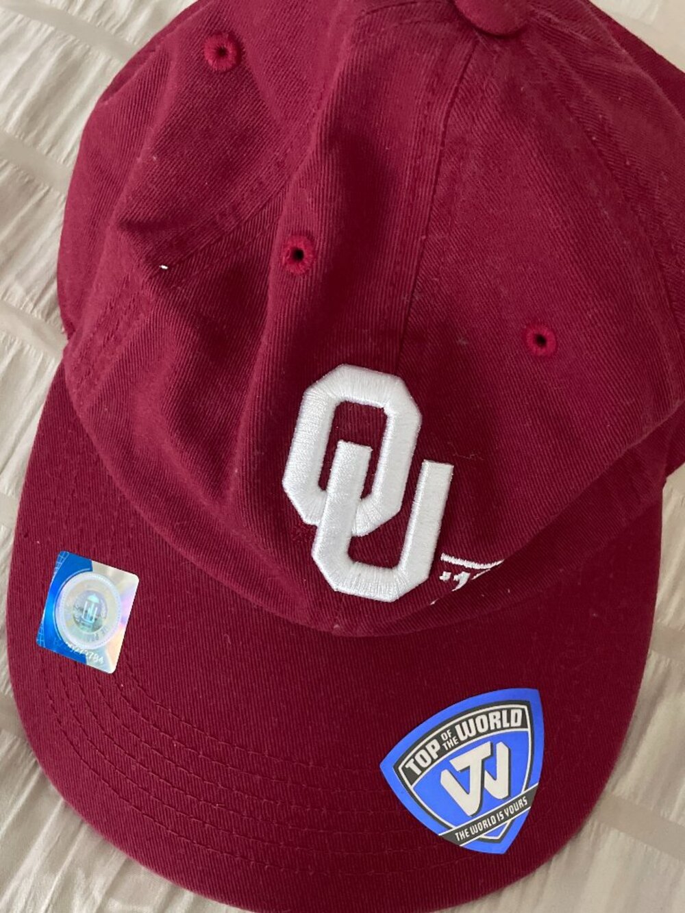 Top of the World University of Oklahoma Sooners Hat
